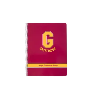 

Notebook cover polypropylene A4 5X5 microperforated HARRY POTTER GRYFFINDOR