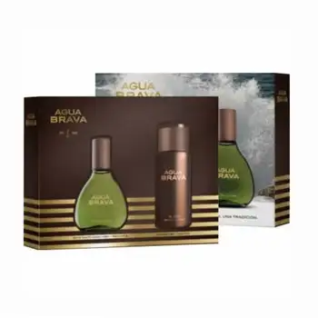 

Brava water Cologne case, Eau de Cologne 100 ml, with vaporizer, with spray deodorant 150 ml, colony man