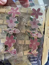 10 unids/lote Original creativo de decoración del hogar Clip de madera para los regalos de los niños