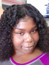 Peluca de cabello humano rizado de 13x4 para mujer, Frontal de encaje postizo, pelo negro brasileño predespuntado con Baay, Remy 150%