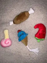 Animals Cartoon Dog Toys Stuffed Squeaking Pet Toy Cute Plush Puzzle for Dogs Cat Chew