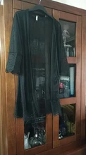 Cárdigan tipo Kimono para mujer, camisas playeras bohemias, abrigos, blusas, camisa calada a la moda, ropa de verano, 2020