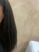 Lidia Afro-Peluca de cabello sintético para mujer, pelo liso con parte en U, Color negro Natural, resistente al calor, 16-22 pulgadas, pelucas para uso diario