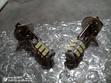 2 uds H1 25 (1210), SMD LED blanco brillante luz de niebla de la lámpara de haz de DC12V más seguro y duradero (como se muestra)