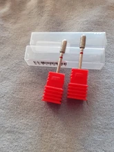 Brocas de diamante para uñas, accesorios de máquina de manicura eléctrica, brocas rotativas, herramientas de corte