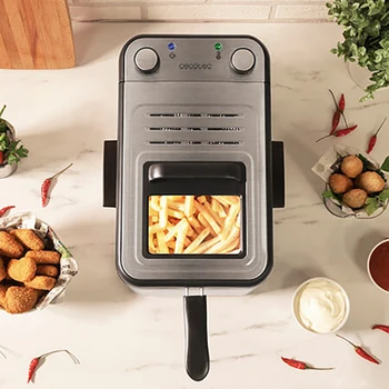 

Deep-fat Fryer Cecotec CleanFry Infinity 3000 3 L 2400W Stainless steel