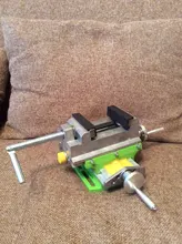 Worktable Drilling Bench-Alunimun Cross-Slide-Vise ALLSOME for HT2878 Alloy-Body 3inch