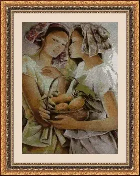 

Cross Stitch Kit PANDATHREAD Novelties 34288