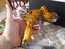 GTI pro lite-pistola de pintura dorada TE20/T110, boquilla de 1,3mm, pistola de aire a base de agua para pintura de coche