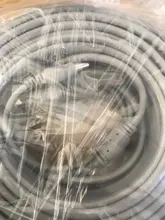 ANPWOO 5M/10M/20M/30M opcional, 2,1mm/5,5mm jack RJ45 + DC de extensión Ethernet Cable CCTV para cámaras IP sistema NVR