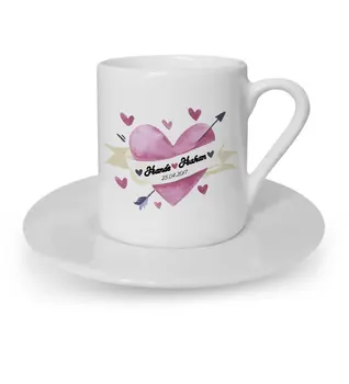 

Personalized Valentine 'S Day Themed Turkish coffee Cup-22