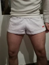 Running-Shorts Sweatpants Mesh-Liner Jogging-Bottom Sexy Sport Male Quick-Dry Mens 