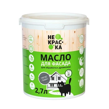 

Oil for wood facade некраска 2,7 graphite