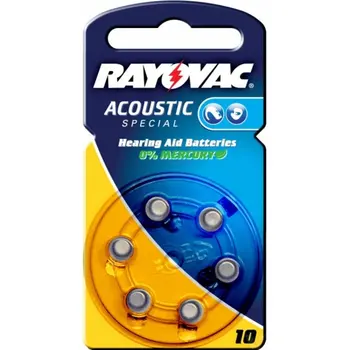 

Rayovac Extra Advanced Pile hearing aid model PR70 6er Blister