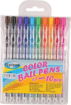 

Pens ball set 10 colors, 0,7mm Centrum 83889