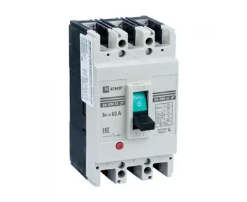 

Circuit breaker va-99m 63/20 a 3 p 25ka EKF Proxima