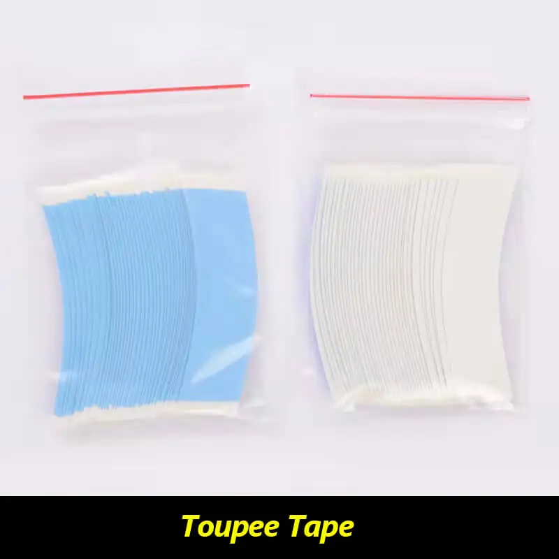 Hair Extension Tape 36pcs/lot Tape For Toupee Men Lace Front Blue Wig Tape Double Sided For Toupee/Lace Wig Hair System Adhesive