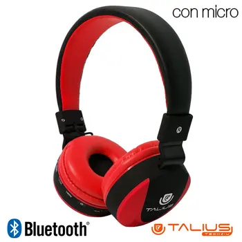 

HPH-5006BT Talius red and black Stereo Bluetooth headsets