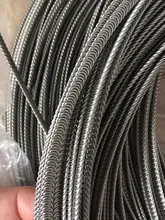 10 Uds 4mm ancho 10,5 cm de alambre de acero inoxidable deshuesado en espiral corsé haciendo Material artesanía de costura DIY accesorios de vestido de novia