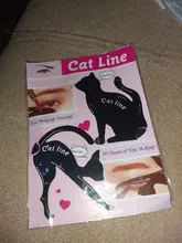 Beauty-plantillas de molde para cejas para mujer, 2 unids/lote, utensilio de maquillaje para ojos, delineador, plantilla moldeadora