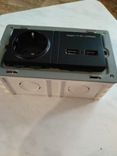 Coswall-caja de montaje interna de pared de alta resistencia, para interruptor de pared de tamaño de 146mm x 86mm