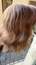 AOSI-Peluca de pelo Natural con flequillo para mujer, cabello corto sintético ondulado, rosa, morado, negro, Bob, fibra resistente al calor, Cosplay, pelucas de Lolita