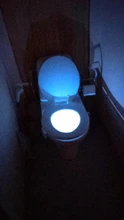 Changeable-Lamp Toilet-Bowl Wc-Light Battery-Powered Motion-Sensor LED 8-Colors Child