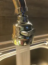 Rotating-Nozzle Faucet Diffuser Splash Kitchen-Aerator Pressurized Tap Mixer for 3-modes/Pressurized/Splash/..