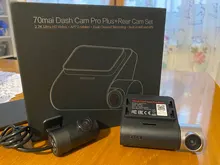 Car DVR Parking-Monitor A500S Dash-Cam ADAS Dual-Sight 70mai Plus 24H 1944P Built-In