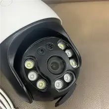 Cámara IP de seguridad para exteriores, dispositivo de vigilancia con seguimiento automático, WIFI, 1080P, HD, PTZ, alarma humana, domo de velocidad, Audio bidireccional, H.265