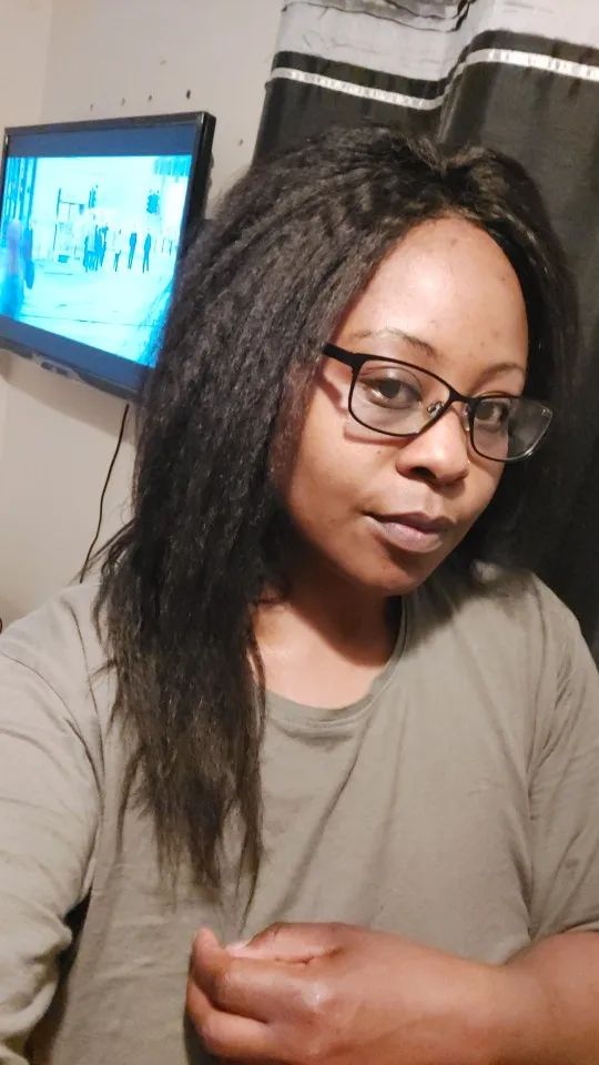 360 Lace Frontal Wig Kinky Straight 180% Density photo review