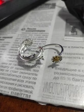 Anillos de apertura elegantes de margaritas y flores para mujer, anillos ajustables de dedo de compromiso para fiesta de boda, joyería con estilo, regalo