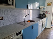 Self-Adhesive Wallpaper Furniture-Film Cabinet-Door Kitchen PVC Waterproof 