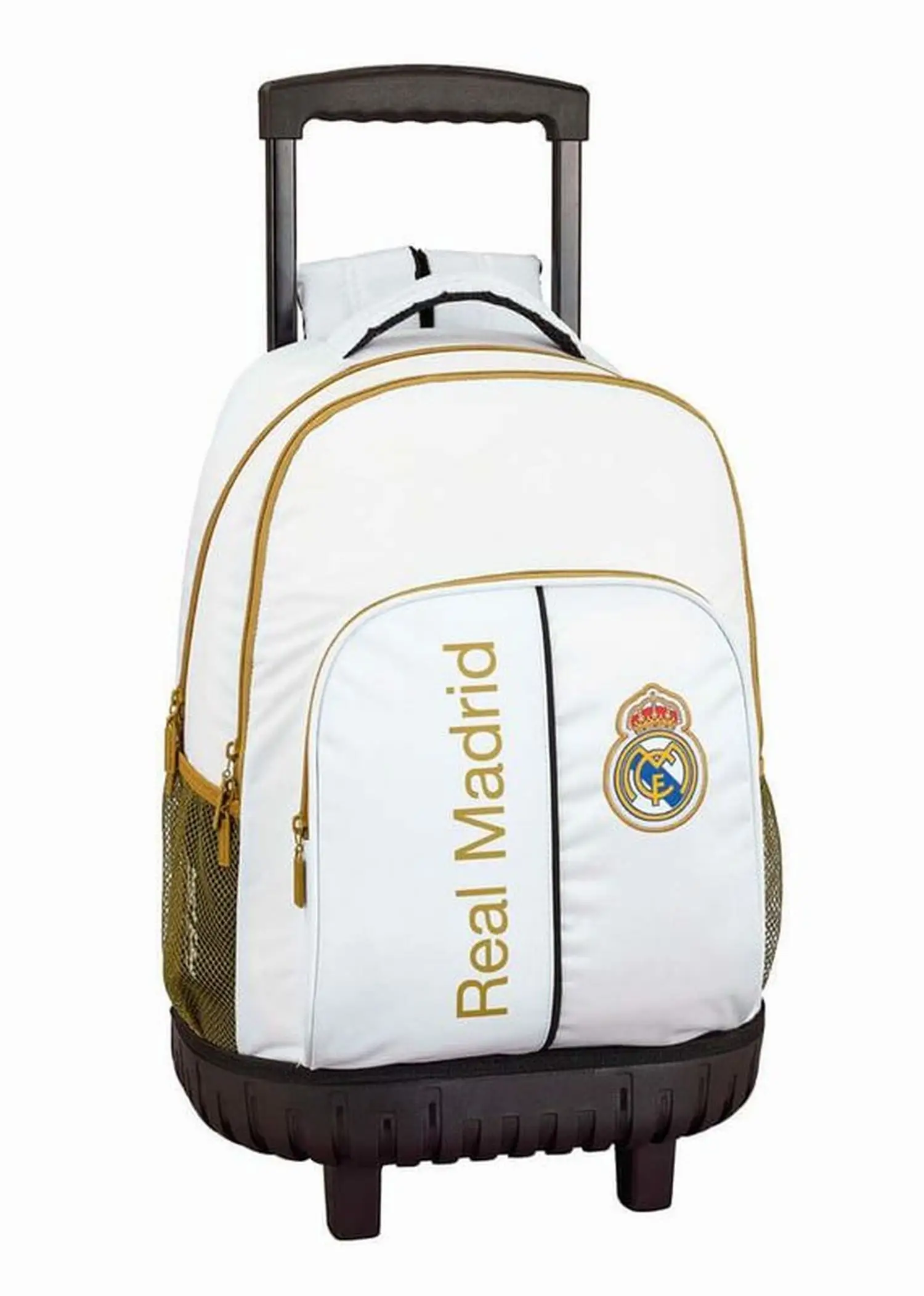 Real Madrid trolley backpack 32x21x45 accessories kids school - AliExpress