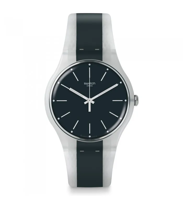 Часы swatch ORIGINALS NEW GENT 41 мм GREYLINE SUOW142