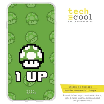 

FunnyTech®Silicone Case for Samsung Galaxy S8 Plus l Design Nintendo Super Mario 8-Bit vers.1