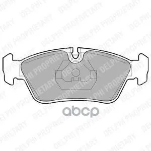 Тормозные Колодки Delphi Lp710 Delphi арт. LP710