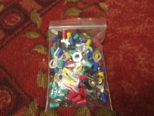 Ring Cable-Wire-Connector Insulated-Terminal Electrical-Crimp-Terminal 50PCS/100PCS RV2-6