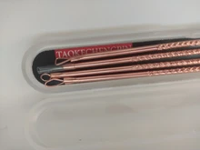 4 Uds corrector de acné removedor Extractor de la espinilla negro puntos limpiador agujas negro puntos poro limpiador herramienta de oro rosa plata