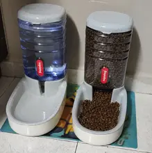 3.8L Pet Cat Automatic Feeders Large Capacity Cat Water Fountain Plastic Dog Water Bottle