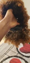 Coleta de pelo rizado con cordón, extensiones de cabello sintético con cola de caballo, coleta de pelo afroamericano con flequillo, Clip de envoltura corto