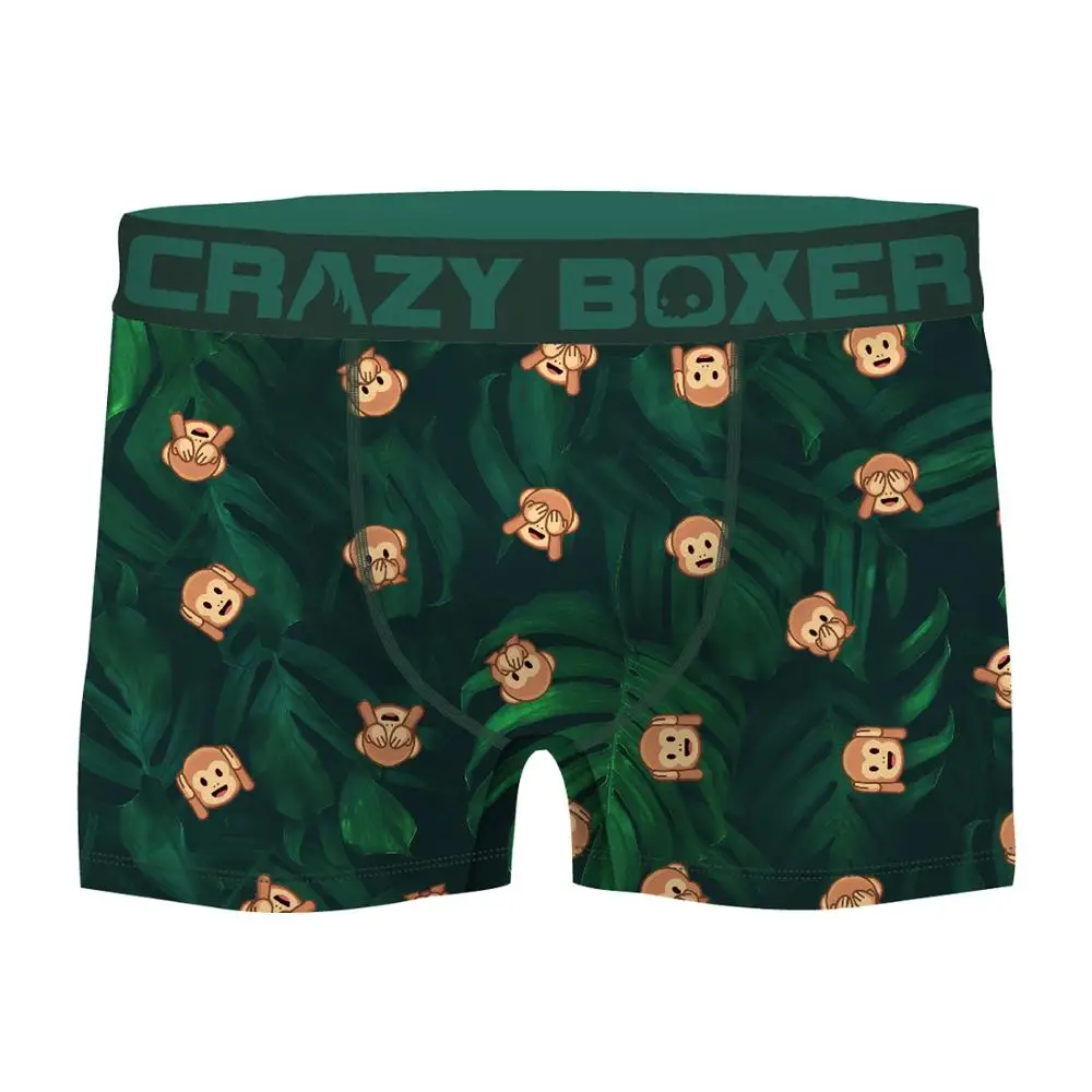 CRAZY BOXER Нижнее белье Боксеры Тип штамповки 8 моделей на выбор - Цвет: T308-1