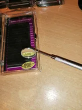 Herramienta de maquillaje con mango de acero inoxidable, espejo para el cuidado de las pestañas, injerto y boca con aumento