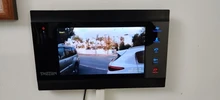 TMEZON Tuya App portero automático para hogar sistema inalámbrico WiFi inteligente timbre de Video de IP 1080P 7 pulgadas con 1x1080P con cable de la puerta teléfono cámara