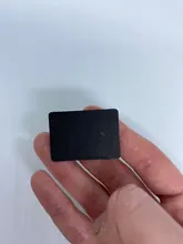 Pendiente de Papel Kraft con etiqueta para colgar tarjeta para presentación de joyas, pendiente, etiqueta de papel Kraft, etiquetas de precio, 3,5x2,5 cm, 100 unids/lote