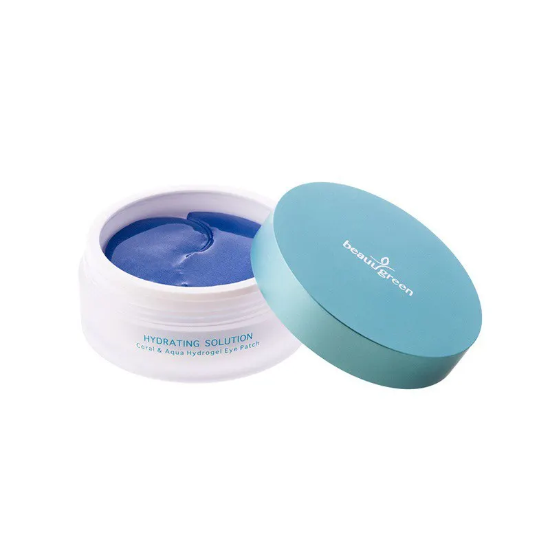 Гидрогелевые патчи для глаз с экстрактом коралла и морской водой BeauuGreen Coral& Aqua Hydrogel Eye Patch, premium pack