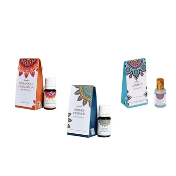 

PACK ESENCIAS GOLOKA CANELA VETIVER VAINILLA - 3 BOTES DE 10ML CADA UNO - 30ML EN TOTAL