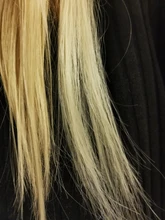 Leeons Clip en piezas de extensiones de cabello postizos resistentes al calor Arco Iris Ombre extensiones de cabello postizas largas mujeres pelo sintético