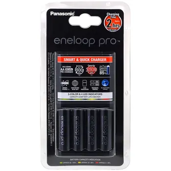 

Panasonic eneloop BQ-CC55E incl. 4 PCs. AA eneloop Pro 2500mAh