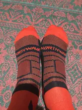 Calcetines deportivos Unisex para ciclismo, calcetín elástico antideslizante para baloncesto, correr, senderismo, tenis, esquí y bicicleta, 1 par